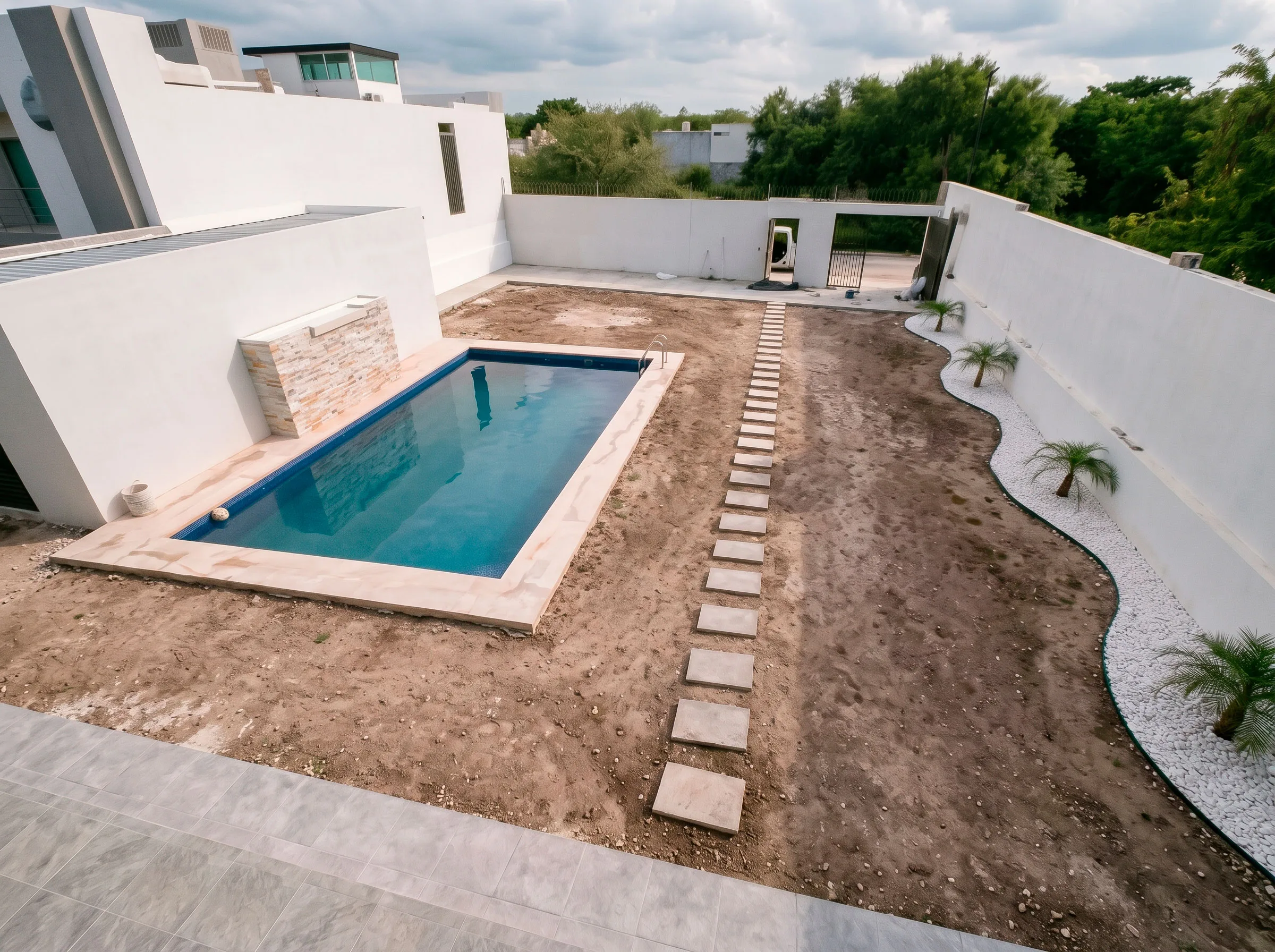 Residencial Santiago: antes